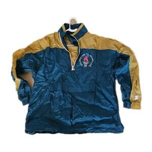 Vintage 1996 Atlanta Olympic Games Starter Pullover Pouched Windbreaker Jacket
